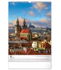 Wandkalender Praha 2023