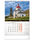 Wall calendar Kostely a poutní místa 2023