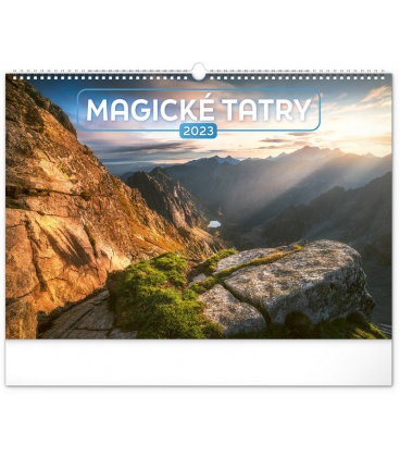 Nástenný kalendár Magické Tatry 2023