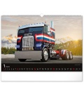 Wall calendar Trucks 2023