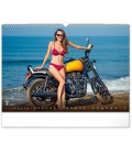 Wall calendar Girls & Bikes 2023