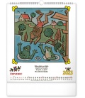 Nástěnný kalendář Josef Lada – Říkadla 2023