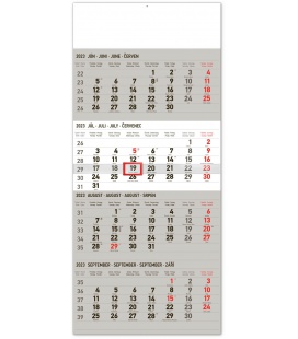 Wall calendar 4-mesačný štandard SK 2023