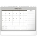 Nástěnný kalendář plánovací Černý 48 x 33 2023