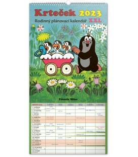 Wall calendar Rodinný plánovací The Little Mole XXL 2023