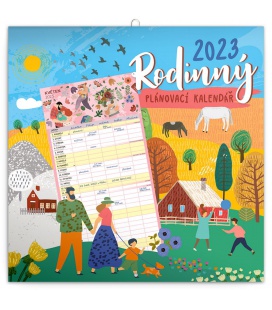 Wall calendar Rodinný plánovací kalendář 2023