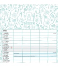 Wall calendar Rodinný plánovací kalendář TERIBEAR 2023