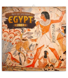 Wall calendar poznámkový Umění starověkého Egypta 2023