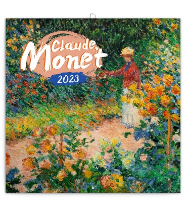 Wall calendar poznámkový Claude Monet 2023