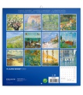 Wandkalender poznámkový Claude Monet 2023
