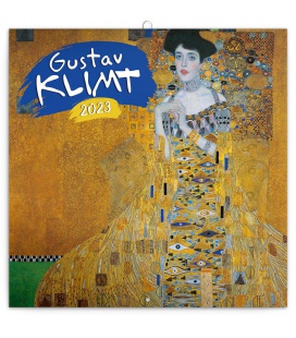Wall calendar poznámkový Gustav Klimt 2023