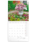 Wall calendar poznámkový Zahrady 2023