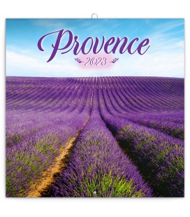 Wall calendar poznámkový Provence - voňavý 2023