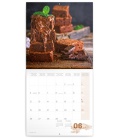 Nástěnný kalendář poznámkový Čokoláda - voňavý 2023