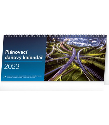 Tischkalender Plánovací daňový 2023