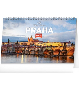 Table calendar Praha – Miluju Prahu 2023