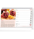 Stolní kalendář Sladké recepty 2023