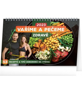 Table calendar Vaříme a pečeme zdravě 2023