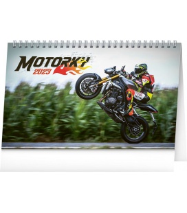 Table calendar Motorky 2023