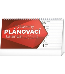 Table calendar Plánovací riadkový 2023