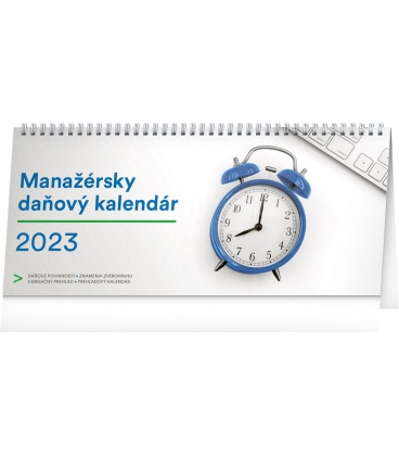 Table calendar Manažérsky daňový 2023