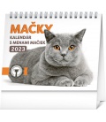 Table calendar Mačky – s menami mačiek 2023