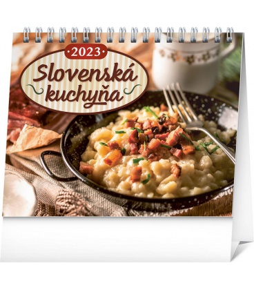 Table calendar Slovenská kuchyňa 2023