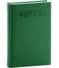 Daily diary A5 Aprint green 2023