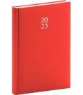 Daily diary A5 Capys red 2023