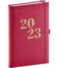 Tagebuch - Terminplaner A5 Vivella Fun rosa 2023