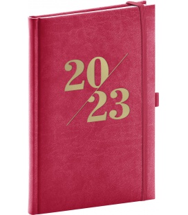Weekly diary A5 Vivella Fun pink 2023