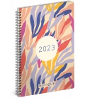 Weekly diary A5 spiral Listy 2023