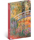 Diář týdenní magnetický Claude Monet 2023