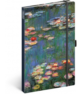 Notebook A5 Claude Monet, lined 2023