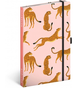 Notebook A5 Leopardi, lined 2023