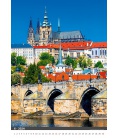 Nástěnný kalendář Praha/Prague/Prag 2024