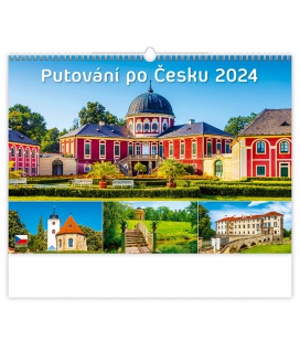 Wall calendar Putování po Česku 2024