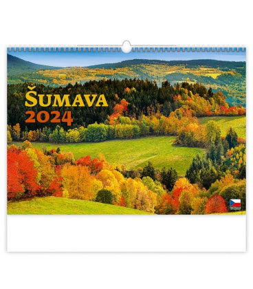 Nástěnný kalendář Šumava 2024