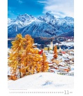 Nástěnný kalendář Mountains/Berge/Hory 2024