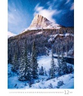 Nástěnný kalendář Mountains/Berge/Hory 2024