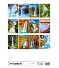 Wandkalender Waterfalls 2024