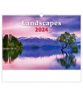 Wall calendar Landscapes 2024