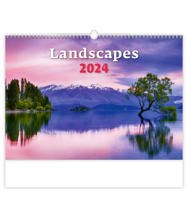 Wall calendar Landscapes 2024