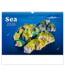 Nástěnný kalendář Moře - Sea 2024