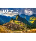 Wall calendar World Wonders 2024