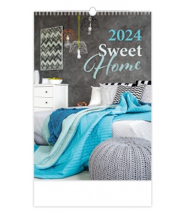 Wall calendar Sweet Home 2024