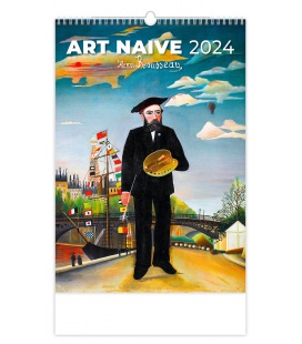 Wall calendar Art Naive - Henri Rousseau 2024