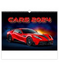 Nástěnný kalendář Cars 2024