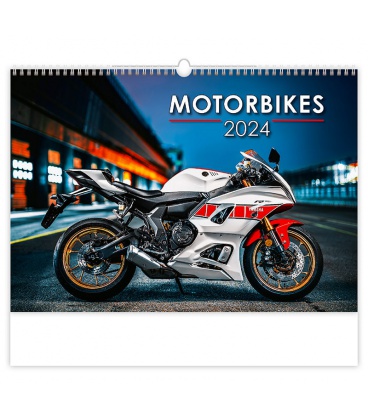 Wall calendar Motorbikes 2024