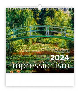 Wandkalender Impressionism 2024